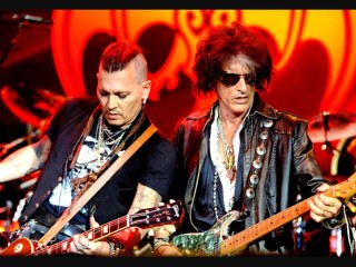 Johnny Depp and Hollywood Vampires on tour image